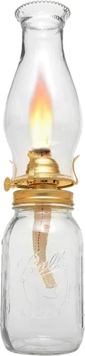 Vista 3 de Creative Hobbies Chimenea de vidrio con parte superior de cuentas, reemplazo elegante para quemadores de aceite vintage 3 x 8.5 pulgadas