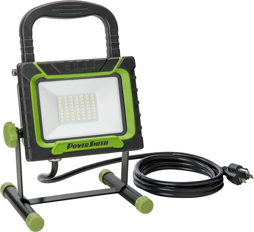 Vista 12 de PowerSmith Luz de trabajo LED 4000 lúmenes con soporte de metal PWLS040H