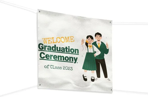 Vista 58 de Cartel de baby shower para uso en interiores y exteriores de 4 x 1 pies, pancarta grande personalizada y letreros con cuerda para colgar, telón