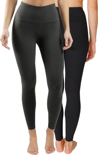 Vista 29 de 90 Degree By Reflex - Leggings de cintura alta Power Flex con control de abdomen