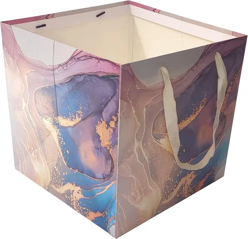 Vista 8 de Bolsa de regalo grande de 11.8 pulgadas con asa, paquete de 4 para bodas 4