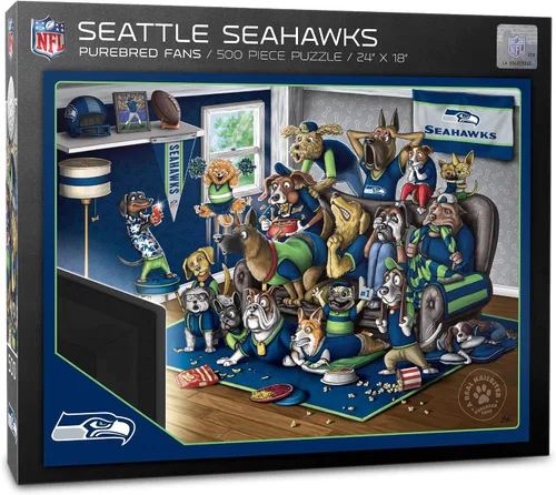 Vista 20 de YouTheFan NFL Purebred Fans - Rompecabezas de 500 piezas, un verdadero clavador