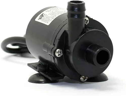 Vista 3 de JT-160-12 Mini bomba de agua sin escobillas Bomba sumergible anfibia 6V-12V W/Cable