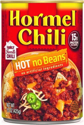 Vista 12 de Chili picante HORMEL sin frijoles, sin ingredientes artificiales, 15 oz