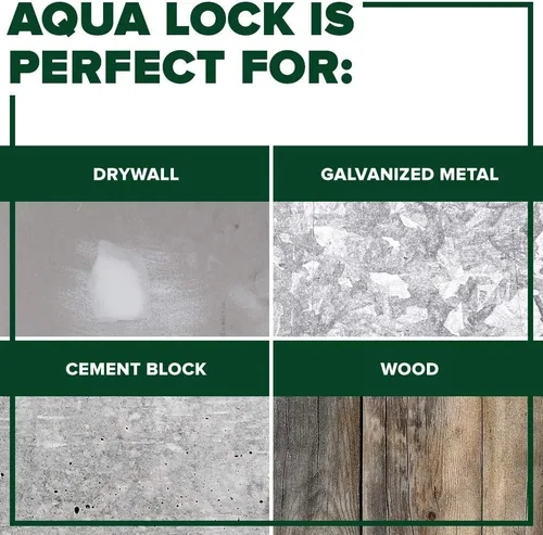 Vista 4 de INSL-X Aqua Lock Plus - Sellador de imprimación 100% acrílico a base de agua, bloqueo de manchas, blanco, 1 cuarto de galón