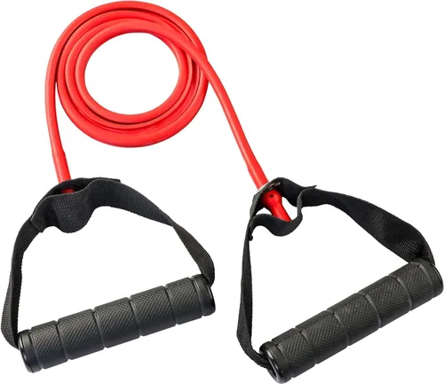 Vista 6 de Body-Solid Tools - Bandas de tubo de resistencia media, tubos de ejercicio para entrenamientos, fitness en la playa, gimnasio en casa, tubos