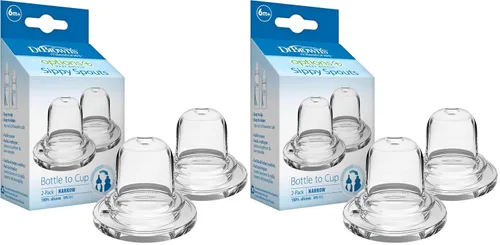 Vista 14 de Dr. Brown's Milestones Options+ Boquillas para sorber estrechas, 19.7 ft+