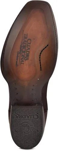 Vista 6 de Cuadra Botas occidentales para hombre en cuero genuino marrón Metálico marrón