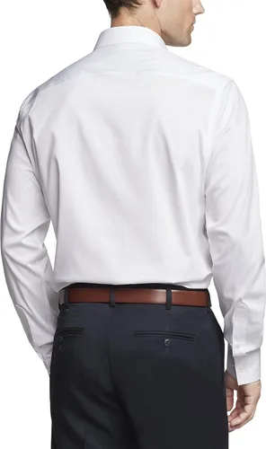 Vista 3 de Van Heusen Camisa de vestir para hombre, ajuste regular, ultra sin arrugas, cuello flexible elástico