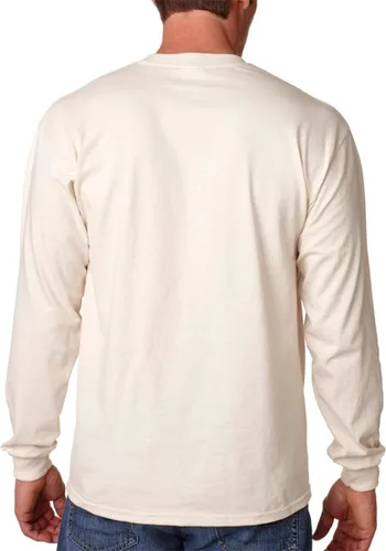 Vista 4 de Camiseta de manga larga de algodón de 6 onzas (G240)