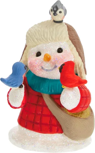 Vista 9 de Hallmark Keepsake Adorno de Navidad 2023, Snow Buddies 2023, regalos de muñeco de nieve