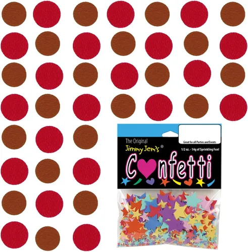 Vista 179 de Confetti Circle 1/4" Negro, Azul Marino Combo - 2 bolsas de media onza (1 oz) (8550/9971)