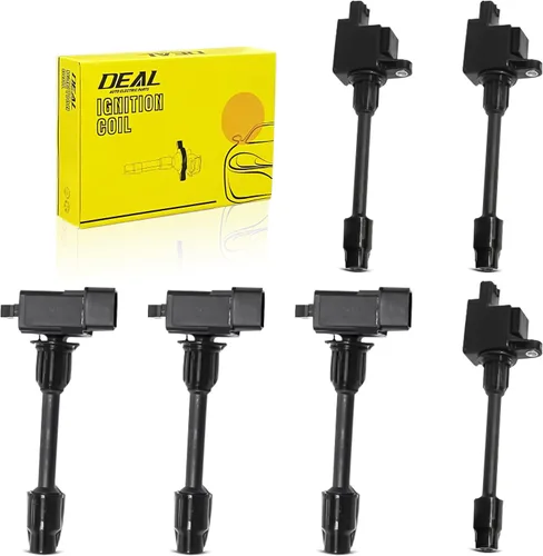 Vista 13 de DEAL Paquete de bobinas de encendido, compatible con Toyota Tundra/4Runner/Land Cruiser/Sequoia Lexus GS430/GX470/LS430/LX470/SC430 4.3L 4.7L V8
