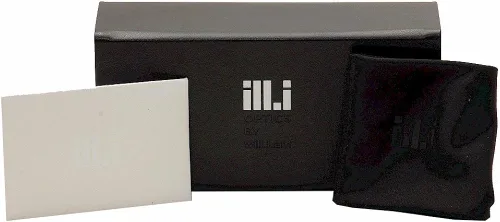 Vista 7 de ILL.I By will.i.am - Lentes WA010V WA010V 02 marco óptico grisdorado de 2.008in