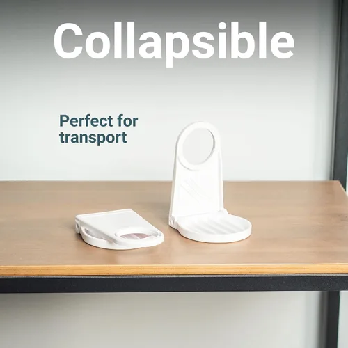 Vista 4 de Atlas Cup - Colector de goteo de detergente para ropa sucia, soporte para vasos de detergente, tamaño único que se adapta a la mayoría de botellas