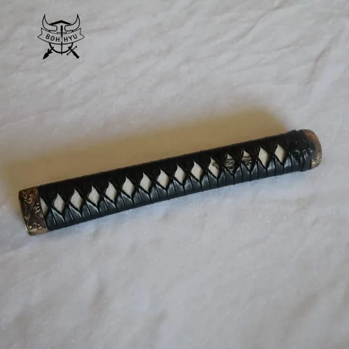 Vista 29 de Mango de Espada Tsuka 10.2in o Especificaciones Especiales Herrajes de Aleación/Cobre/Hierro e Imitación o Samegawa Real