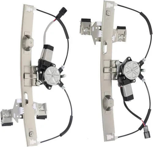 Vista 2 de Elevalunas eléctrico trasero izquierdo del lado del conductor+trasero derecho del lado del pasajero con motor para Pontiac Grand Prix 2004-2008