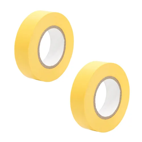 Vista 6 de Cinta eléctrica negra de PVC – 0.75" x 65' 2 rollos, alta adherencia, impermeable y resistente al calor, cinta aislante para reparación de cables