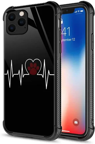 Vista 21 de ZHEGAILIAN Funda compatible con iPhone 12/12 Pro, funda de invasión de vaca alienígena OVNI, parte trasera de vidrio templado + funda protectora