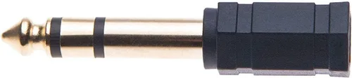 Vista 3 de Insignia Adaptador de conector para auriculares mini de 1/4"-a-0.138 in - Negro