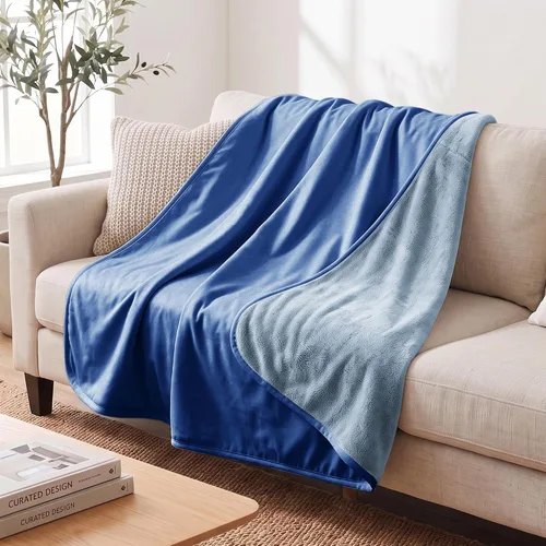 Vista 22 de Manta impermeable para perros pequeños, a prueba de fugas, manta reversible para sofá, cama, protector de muebles lavable a máquina, 25 x 35