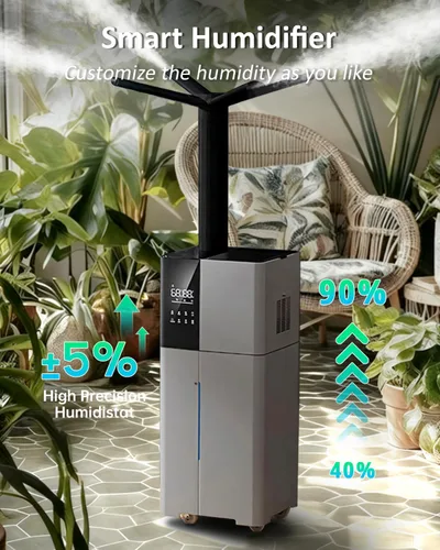 Vista 4 de Humidificador Lacidoll para Habitación Grande, Humidificadores de 26L/6.8Gal para Toda la Casa para Dormitorio Hogar 3000 pies cuadrados, 1800ml/H