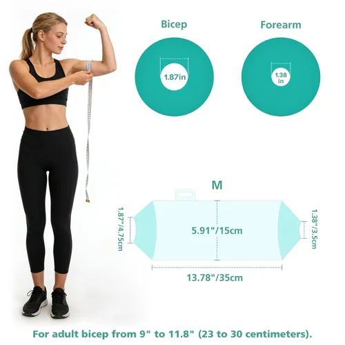 Vista 2 de PICC Line - Funda de ducha para la parte superior del brazo, protector de ducha impermeable de silicona IV y PICC con línea PICC para cirugía