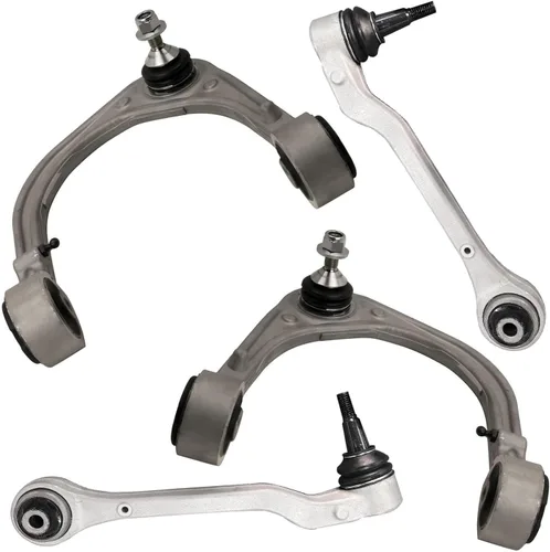 Vista 28 de Detroit Axle - 4 piezas de brazos de control traseros para Ford C-Max, Focus, Mazda 3 5, Volvo C30, C70, S40, V50, 4 brazos de control superiores e