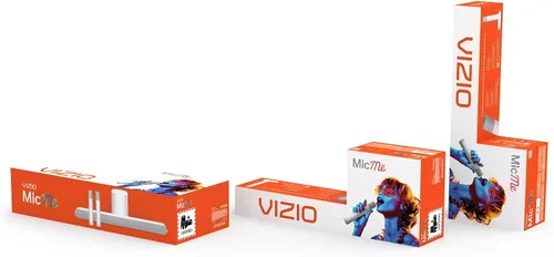 Vista 24 de VIZIO MicMe 2.1 Barra de sonido de karaoke, 2 micrófonos inalámbricos, subwoofer inalámbrico con Dolby Atmos, DTS:X, altavoz Bluetooth, compatible