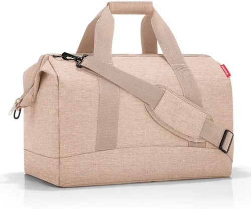 Vista 5 de reisenthel allrounder L – Versátil bolsa de doctor para viajes, trabajo y ocio - Con práctica función de clip de carro Negro (Signature Black)
