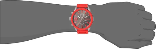 Vista 3 de Diesel Relojes RASP Chrono 1969in Reloj Rojo