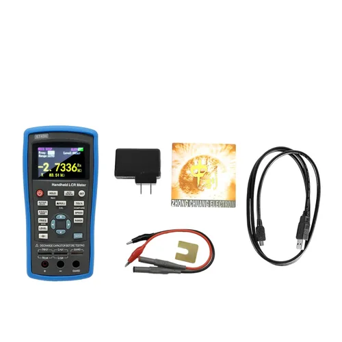 Vista 5 de ET430 LCR Medidor 100KHz Digital Inductancia Capacitancia Resistencia Probadores Multímetro Eléctrico con Puntos de Frecuencia Fijos