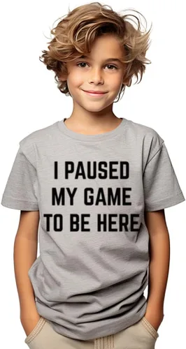 Vista 7 de Camisetas gráficas para niños, disfraz de vacaciones y camiseta con texto en inglés "Remera de regalo para niños, niñas y niños