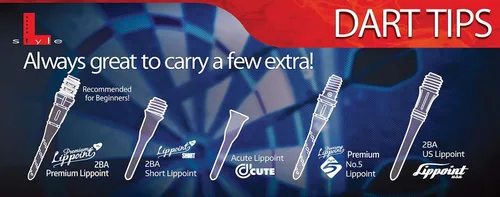 Vista 2 de L-style Lippoint - Soft Tip Dart Points - Regular Length