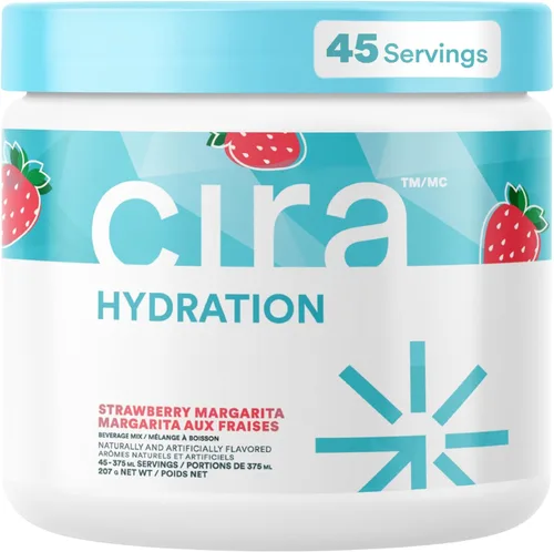 Vista 15 de Cira Polvo de hidratación (45 porciones) – Mezcla de bebida con electrolitos con sal del Himalaya para alivio de la deshidratación y recuperación
