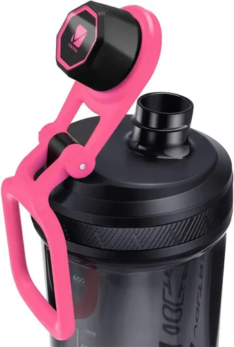Vista 7 de VOLTRX Botella agitadora, Mezclador eléctrico recargable USB C con Gallium para batidos de proteínas, Vasos agitadores para batidos de proteínas