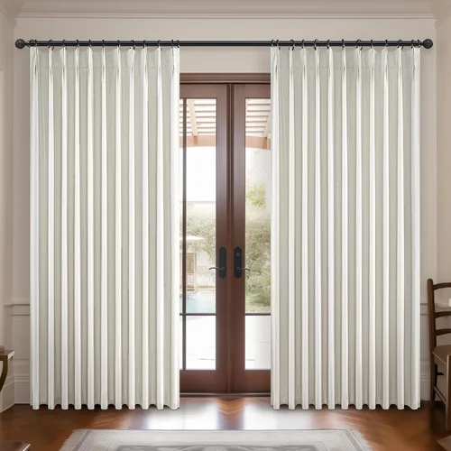 Vista 29 de Cortinas y Drapeados Modernos con Pliegues Pellizco Rosa Bebé de 84 Pulgadas de Largo, Juego de 2 Paneles para Sala de Estar, Cortina de Ventana