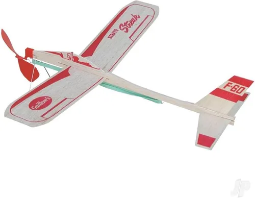 Vista 3 de Guillow Paul K, INC 60 Balsa Airplane Strato Streak