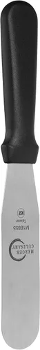 Vista 6 de Mercer Culinary Espátula recta, 4.25 pulgadas, acero inoxidable, negro