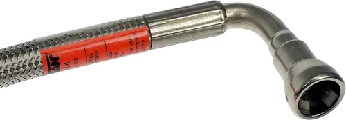 Vista 5 de Dorman 819-814 Línea de combustible trenzada de acero inoxidable flexible frontal compatible con modelos seleccionados (OE FIX)
