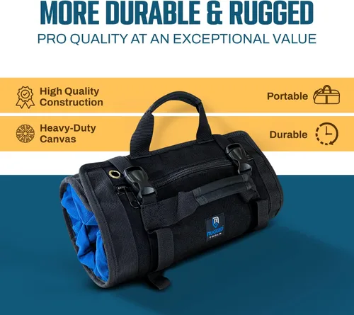 Vista 3 de Rugged Tools Titan Deluxe - Rollo de herramientas