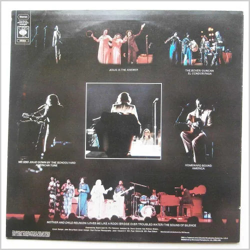 Vista 2 de Paul Simon In Concert Live Rhymin' (1974 Columbia PC 32855)