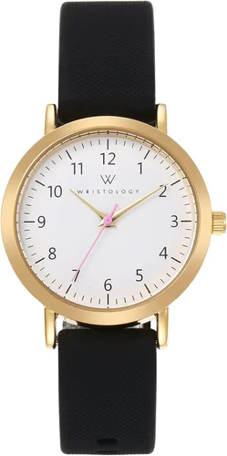 Vista 11 de Wristology 2 tamaños – Correa de reloj con números intercambiable de silicona de cambio fácil – esfera analógica de lectura fácil con segundero