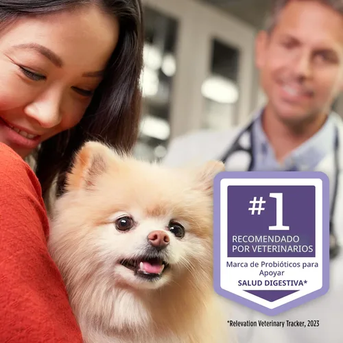 Vista 5 de Purina Pro Plan - Suplementos veterinarios FortiFlora - Probióticos caninos para perros, ayuda a la salud digestiva intestinal y la diarrea - Caja