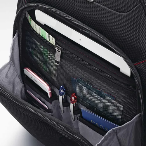 Vista 4 de Samsonite Xenon 3.0 Checkpoint Friendly Mochila, Negro -, Xenon 3.0 Checkpoint Friendly Mochila