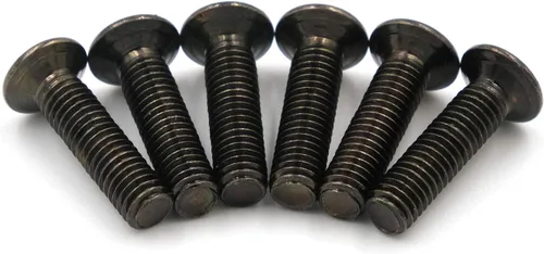 Vista 5 de 1 juego de pernos de tornillo de volante cónicos negros para Nardi Personal OMP para Momo (negro plano)