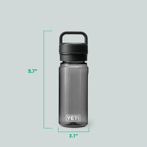 Vista 4 de YETI Botella de agua Yonder con tapa Yonder Chug, ligera, a prueba de fugas y sin BPA