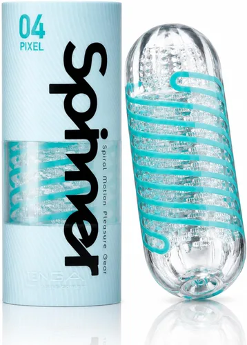 Vista 8 de Tenga Spinner SPN-005 Beads Masturbador Masculino Reutilizable de Movimiento Espiral Cuentas
