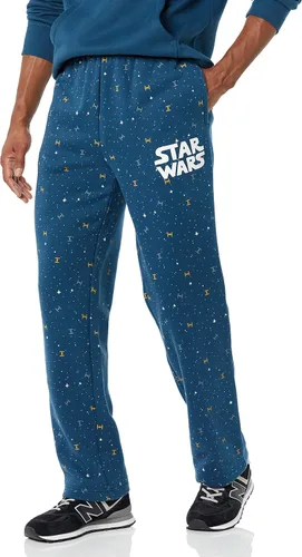 Vista 4 de Tienda Essentials Disney Marvel Star Wars - Pantalón deportivo de forro polar para hombre (disponible en tallas grandes y altas)