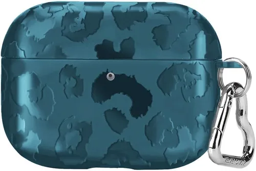 Vista 16 de Velvet Caviar Funda compatible con AirPods Pro de 2ª y 1ª generación, bonita funda protectora dura para mujer, diseño de lunares azules y aguamarina